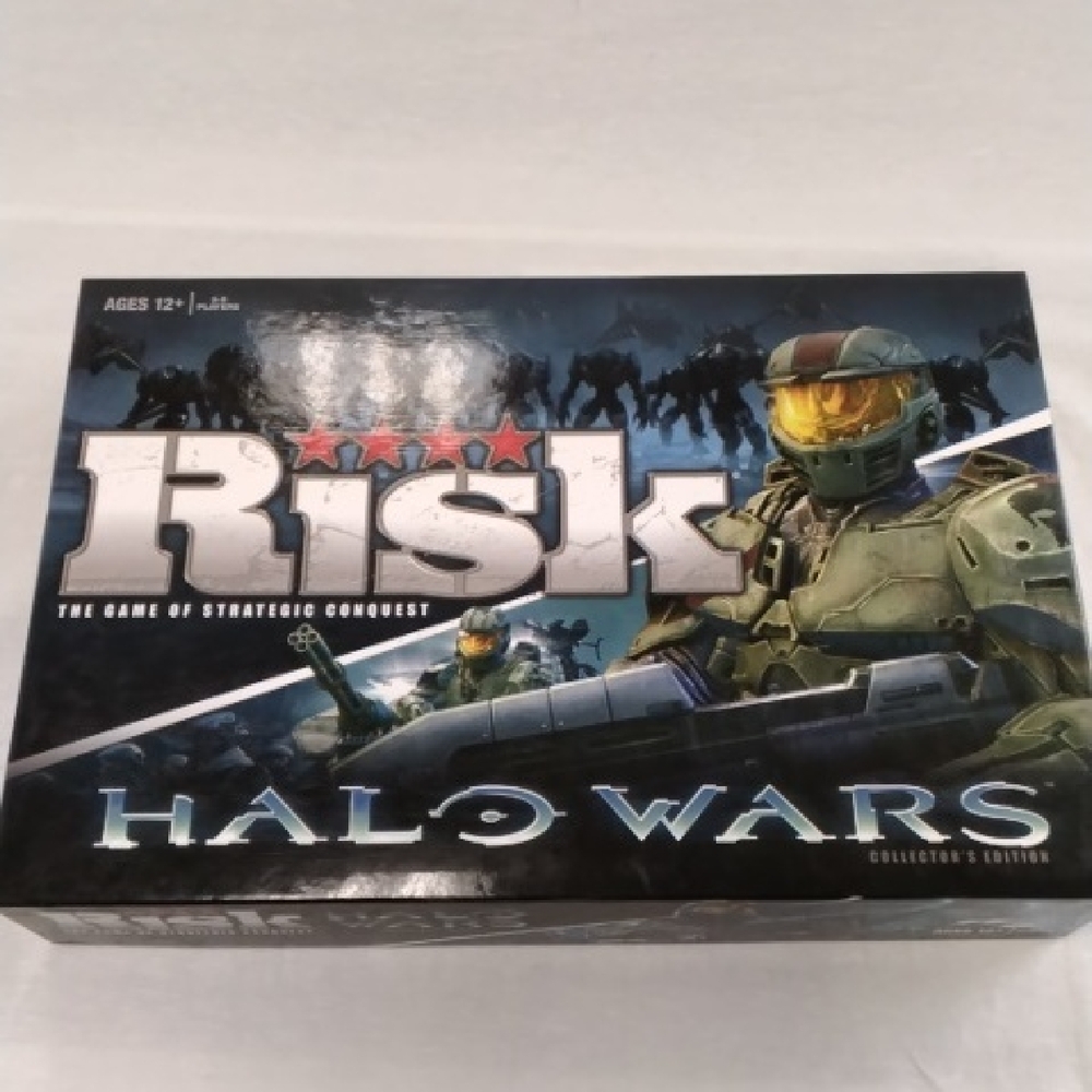 Hasbro Risk Halo Wars Board Game - Black, Green, Yellow